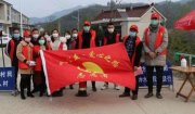 “航拍江西仙女湖初冬风光 云雾缭绕如山水画卷”